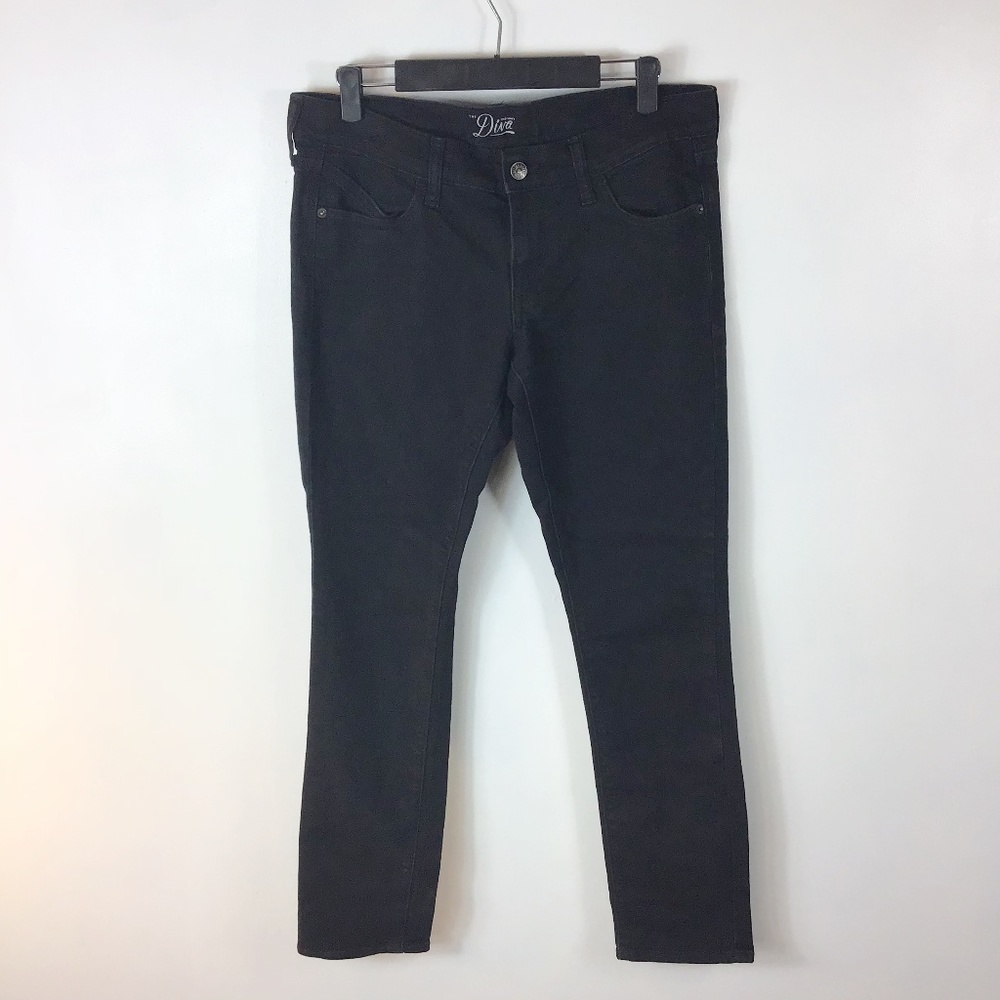 Old Navy Women's‎ Jeans The Diva style Size 10 Black comfortable